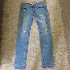 Light Wash Abercrombie and Fitch Jeans